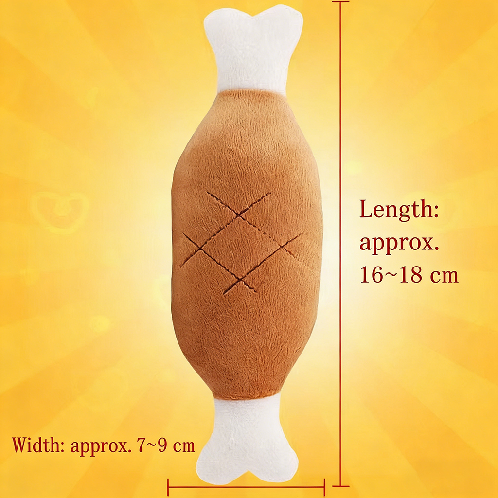 New Arrival Squeaky Dog Toys Cute Fruit & Food Shaped Plush Pet Toys for Puppies
