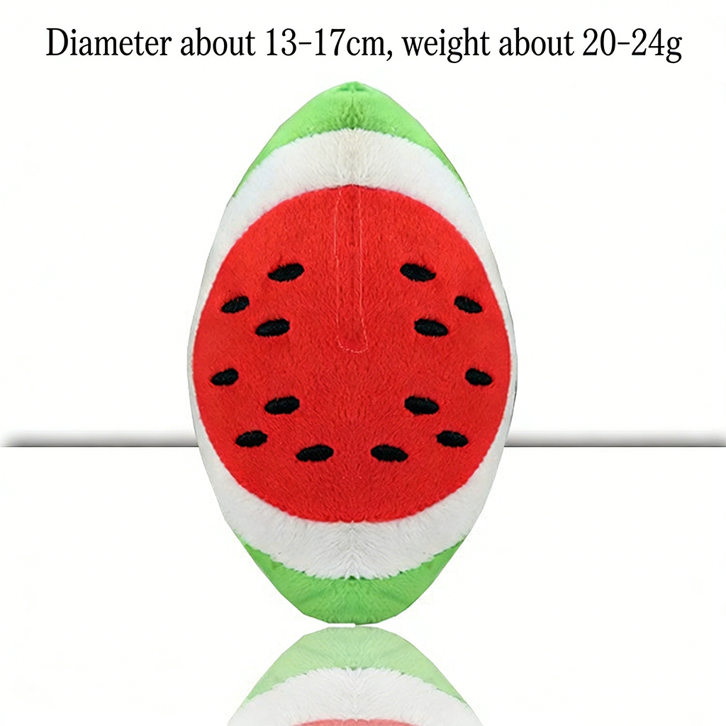 New Arrival Squeaky Dog Toys Cute Fruit & Food Shaped Plush Pet Toys for Puppies