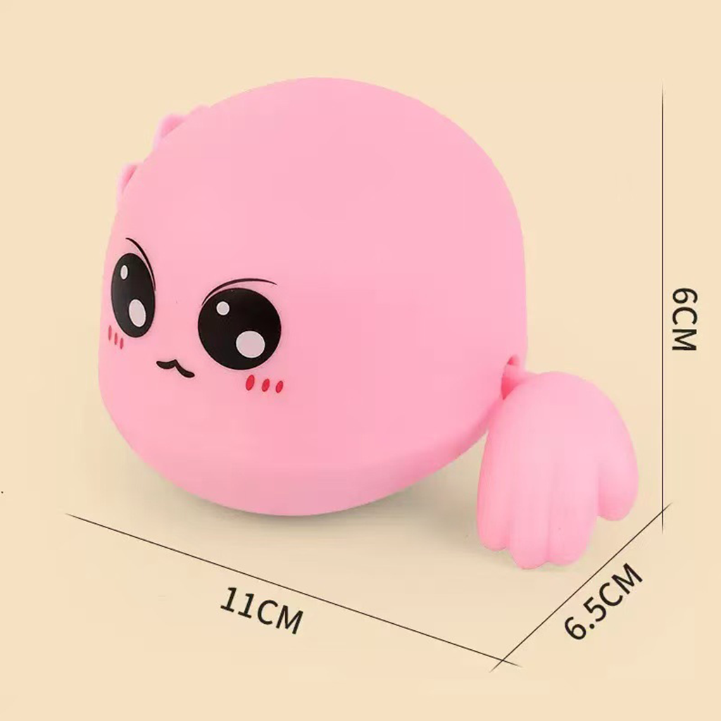 Unique Toys Series Wind-Up Swimming Turtle & Duck Bath Toys for Babies Toddlers Kids Bath Time