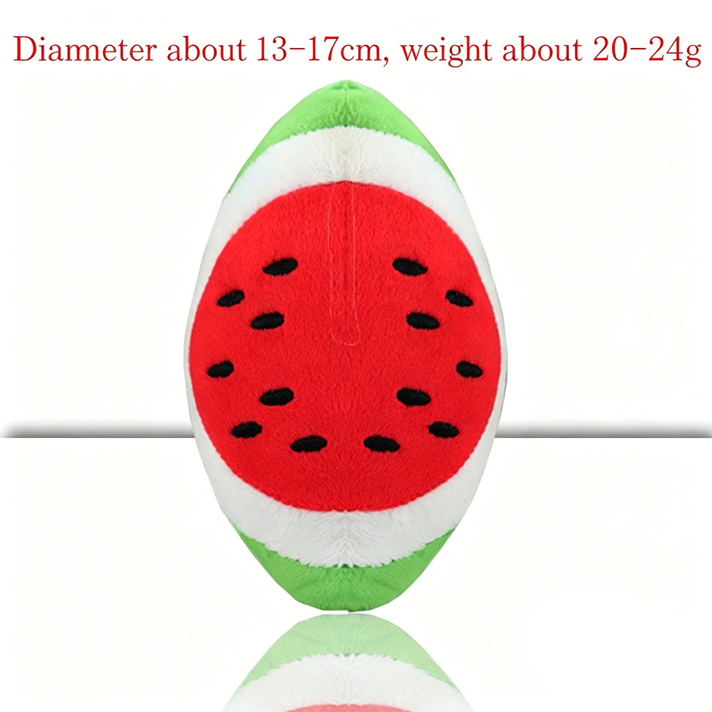 New Arrival Squeaky Dog Toys Cute Fruit & Food Shaped Plush Pet Toys for Puppies