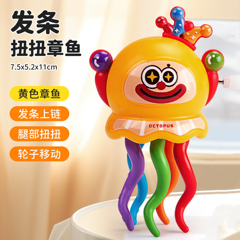 Wind Up Dancing Twist Toys Corn Clown Christmas Elk Snowman Ghost Pumpkin Funny Stress Relief Mini Toys