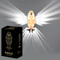 Eagle Owl Projection Night Light Creative Wall Lamp Indoor Art Home Decor Unique Ornament