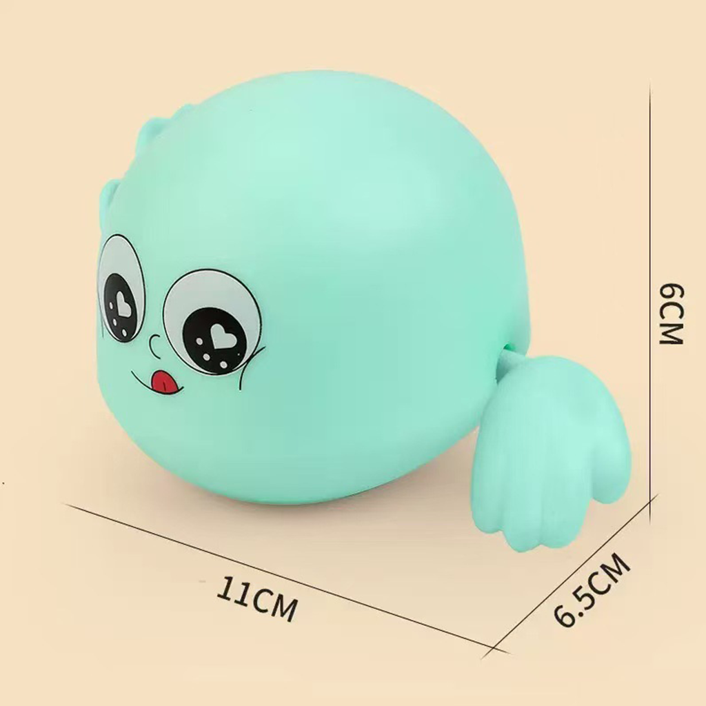 Unique Toys Series Wind-Up Swimming Turtle & Duck Bath Toys for Babies Toddlers Kids Bath Time