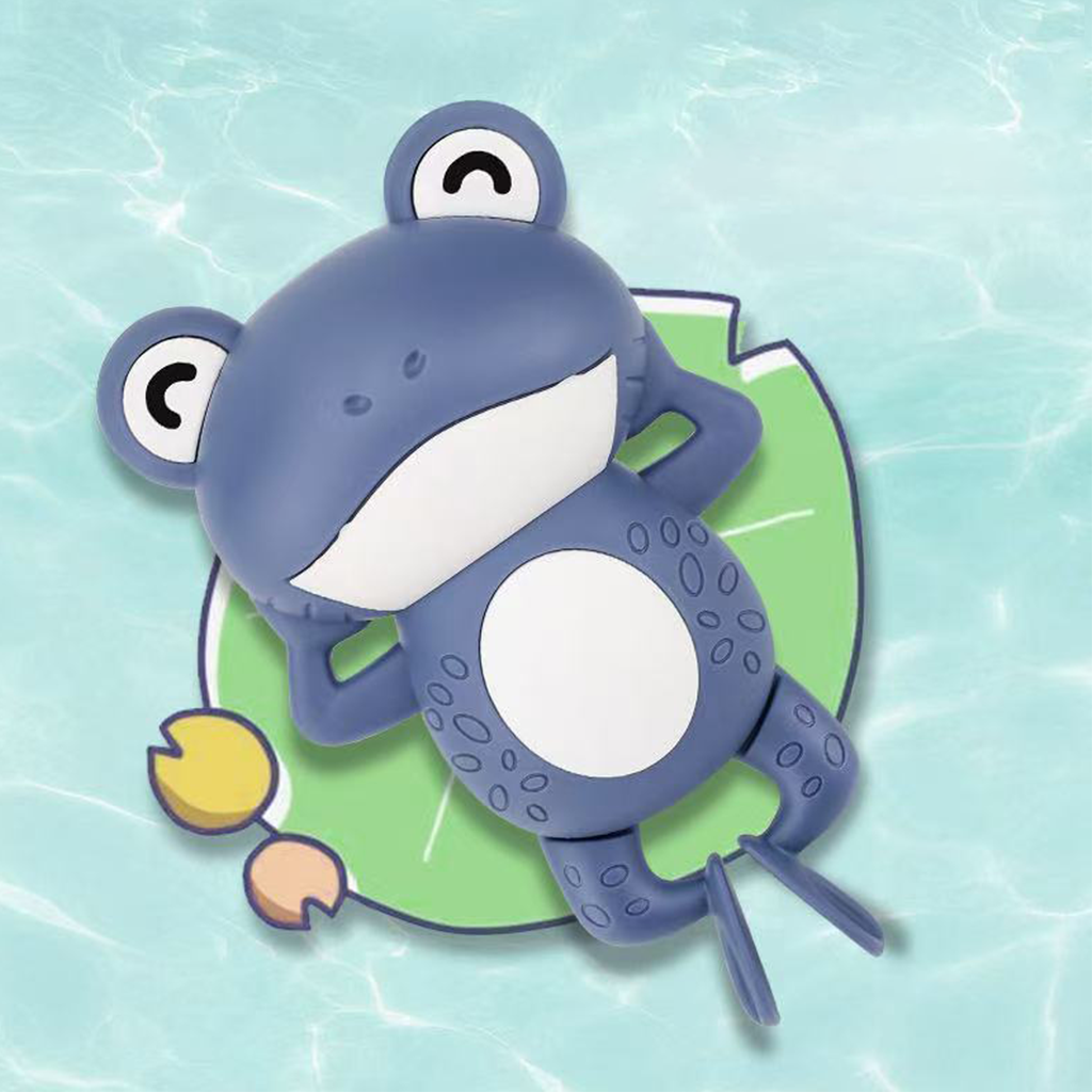 Unique Toys Series Wind-Up Swimming Turtle & Duck Bath Toys for Babies Toddlers Kids Bath Time