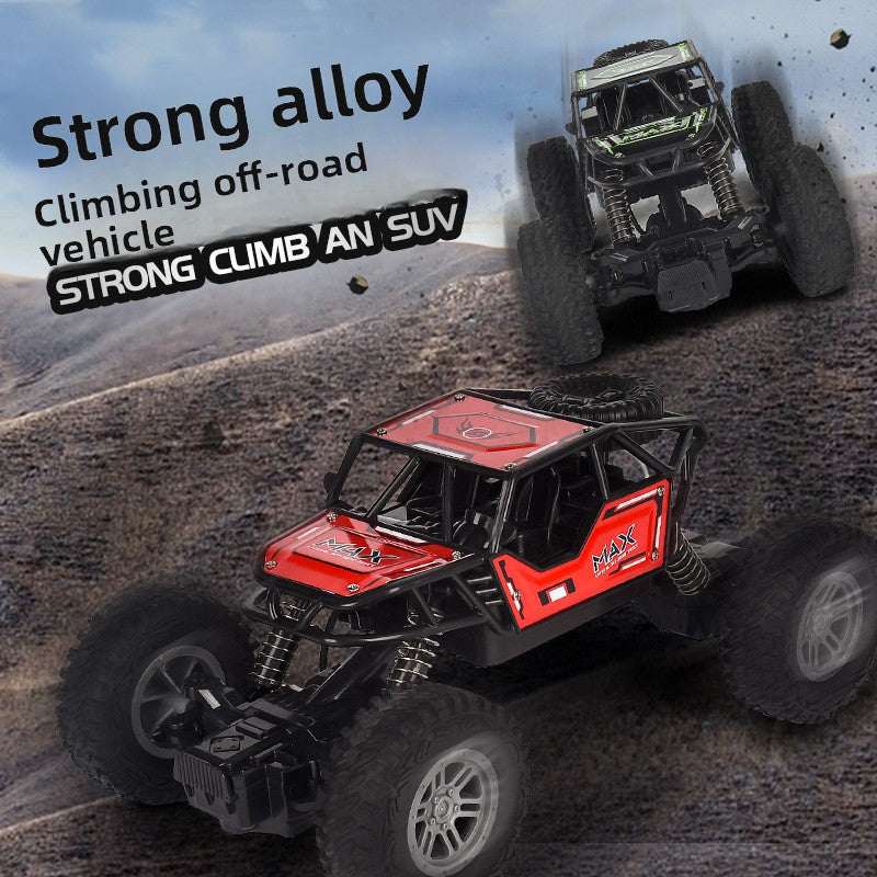 Alloy 4WD RC Off-Road Climbing Car High Speed Remote Control Truck Toys for Boys Kids