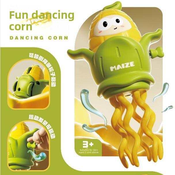 Wind Up Dancing Twist Toys Corn Clown Christmas Elk Snowman Ghost Pumpkin Funny Stress Relief Mini Toys