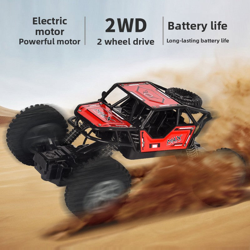 Alloy 4WD RC Off-Road Climbing Car High Speed Remote Control Truck Toys for Boys Kids