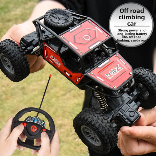 Alloy 4WD RC Off-Road Climbing Car High Speed Remote Control Truck Toys for Boys Kids