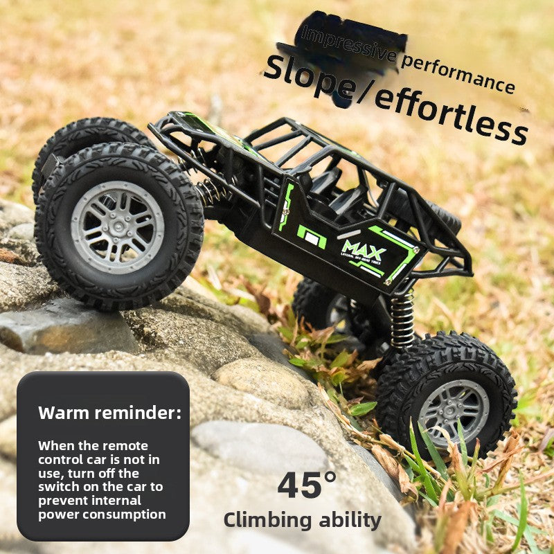 Alloy 4WD RC Off-Road Climbing Car High Speed Remote Control Truck Toys for Boys Kids